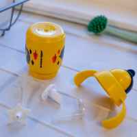 Неразливаща се чаша със сламка Tommee Tippee 300мл, SUPERSTAR жълта-C08rZ.jpeg