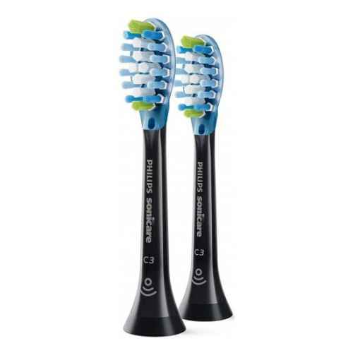 Резервна глава C3 Premium Plaque Defence Philips Sonicare, черна 2 бр.