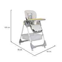 Столче за хранене Moni Raffy, жълто-C2vUn.jpeg