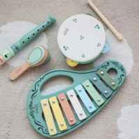 Винтидж музикален комплект от 5 части Classic World с ксилофон, дайре и флейта-C4uIw.jpeg