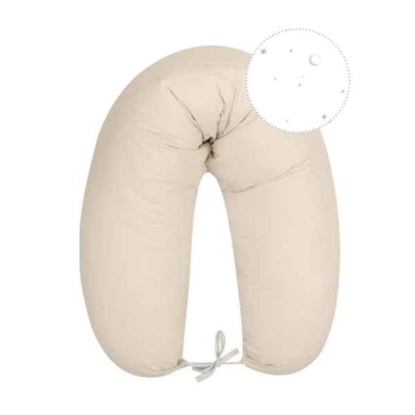 Възглавница за бременни Kikka Boo Dream Big, Beige-CE6m8.jpeg
