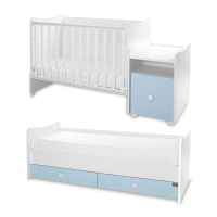 Бебешко легло Lorelli Trend Plus New 3-box, Бяло/ baby blue-CFK6K.jpeg