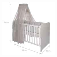 Балдахин Lorelli COLOR POM POM  480/160 см, Бял-CJWcD.jpeg