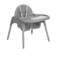 Столче за хранене 2в1 Kikka Boo Jammy, Grey-CPbJ2.jpeg