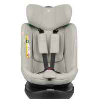 Столче за кола Kikka Boo i-Round i-SIZE 40-150 см, Light Grey-CSiyh.jpeg