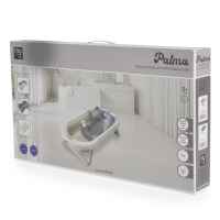 Комплект за къпане със сгъваема вана Moni Palma, сив-CYA8D.jpeg