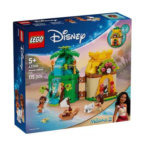 Конструктор LEGO Disney Princess Островни забавления с Ваяна
