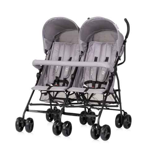 Бебешка количка за близнаци Chipolino Double Point, облак