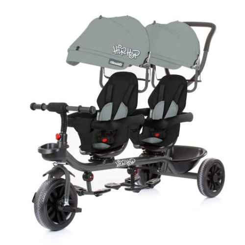 Триколка за близнаци Chipolino Хип Хоп, платина