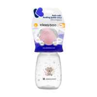 Шише РР Kikka Boo 260 мл Savanna, Pink-CmNnC.jpeg