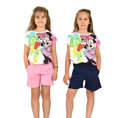 Комплект от 2 части Sevtex - тениска и къси панталони