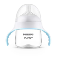 Тренировъчно шише Philips Avent Natural Response 3.0 с биберон 6м+, 150 мл-DBags.png