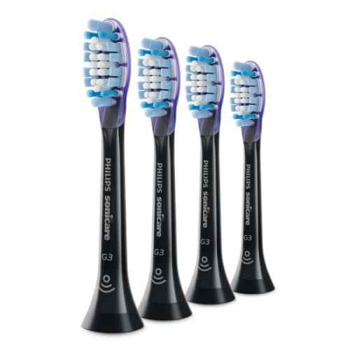 Резервна глава G3 Premium Gum Care Philips Sonicare, черна 4 бр.