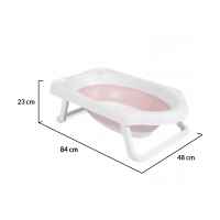 Сгъваем комплект за баня Cangaroo Hawaii, розов-DR5Fu.jpg
