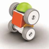 Магнитен конструктор Geomag, Magicube, Колички, 10 части-DTOB8.jpeg