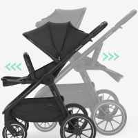 Комбинирана бебешка количка 3в1 Kikka Boo Naya, Black-DTopJ.jpeg