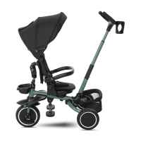 Сгъваема триколка с ротация 360 Lorelli Freccia, BLACK+GREEN-Da4To.jpeg