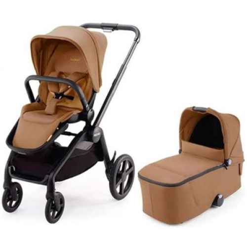 Комбинирана бебешка количка 2 в 1 Recaro Duo Sadena, Sweet Curry РАЗПРОДАЖБА