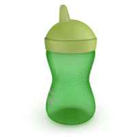 Неразливаща се чаша с твърд накрайник AVENT 18м+ 300мл, зелена-DfE41.jpg