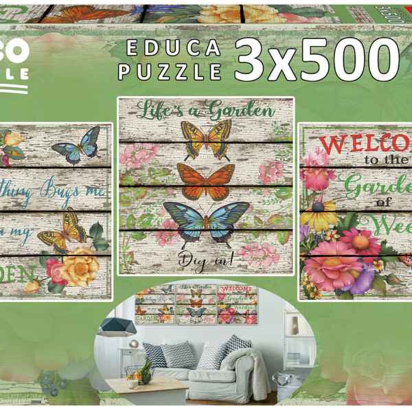Пъзел Educa, Градски градини, интериор, 3х500 части-DjhUg.jpeg