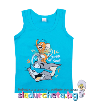 Детски потник Светли, Том и Джери син