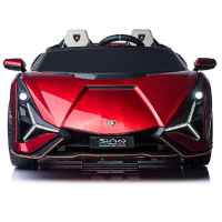 Акумулаторна кола JJ Lamborghini Sian 4x4 24V, двуместна червен металик-Dqb99.jpeg