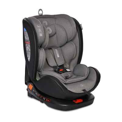 Столче за кола Lorelli Ares i-Size ISOFIX 360 Anti Rebound Bar, Grey Jasper РАЗПРОДАЖБА