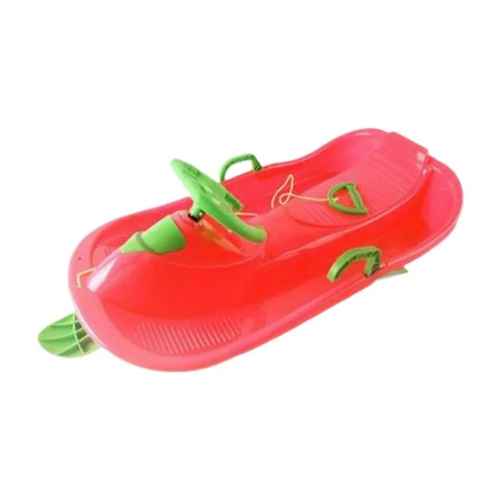 Детска шейна с кормило Babyhome, червен