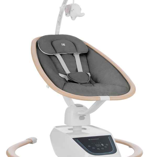 Бебешка eлектрическа люлка Kikka Boo BeeMoove, Grey-E4SNk.jpeg