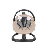 Бебешка електрическа люлка Kikka Boo Zazu, Beige-E4Wy2.jpeg