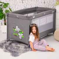 Бебешка кошара Lorelli NOEMI 2 Нива, Cool Grey STAR РАЗПРОДАЖБА-E6kRk.jpg