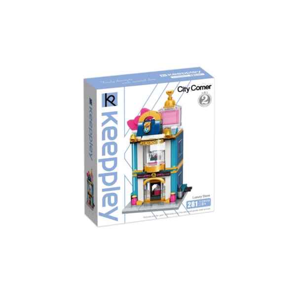 Конструктор Qman, Играта продължава, Луксозен магазин, 281 части-E9MJL.jpeg