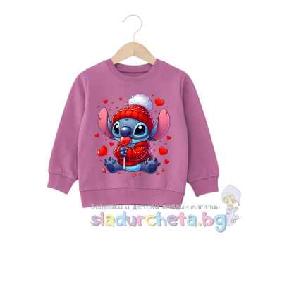 Детска блуза Sevtex, лилава