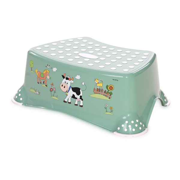 Стъпало за баня Lorelli FUNNY FARM, Nordic GREEN-ECMJf.jpg