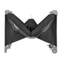 Бебешка кошара на две нива Kikka Boo Nighty Night, Black 2026-EEvzD.jpeg