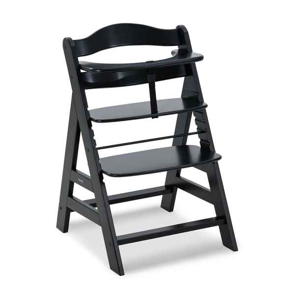 Дървено столче за хранене Hauck Alpha+, black-EMyS6.jpeg