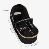 Комбинирана бебешка количка 3в1 Kikka Boo Amaia, Dark Grey 2024-EVIhE.jpeg