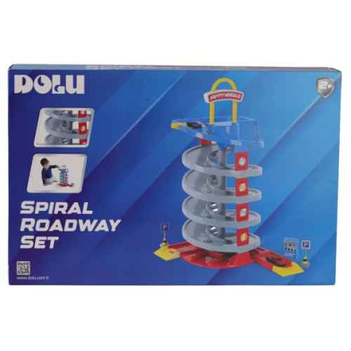 Игрален комплект DOLU Spiral Roadway Set, 38 ч.