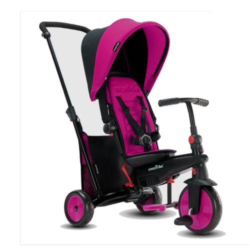 Сгъваема триколка 6-в-1 smarTrike STR3, розова