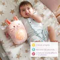 Интерактивна играчка Hape, Музикална плюшена лампа за сън, Зайче-EiyZa.jpeg