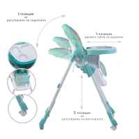 Столче за хранене Cangaroo Kimchi, тюркоаз-ElXQH.jpeg