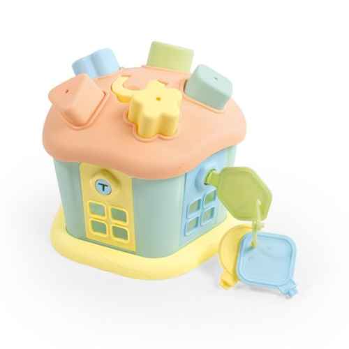 Детски сортер Dolu Пастел, Къща с форми Sweet House