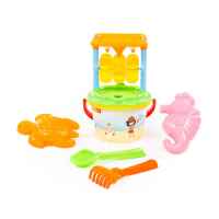 Плажен комплект Polesie Toys, с мелница розов 7 части-EwqLw.jpeg