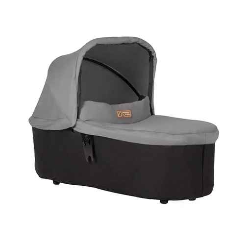 Кош за новородено Mountain Buggy Plus, Светлосиво и черно