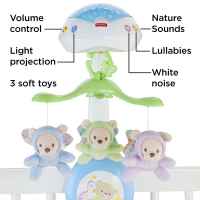 Музикална въртележка за легло Fisher Price, с Мечета и Пеперуди-F3YbE.jpeg