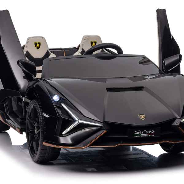 Акумулаторна кола JJ Lamborghini Sian 4x4 24V, двуместна черен металик-F4dtK.jpeg