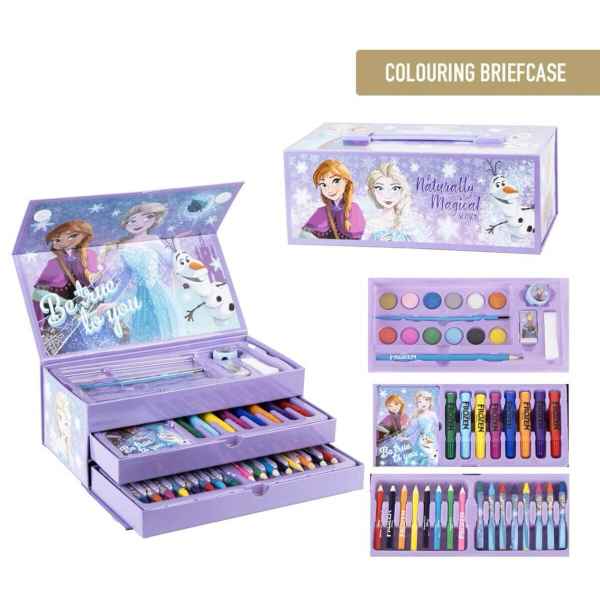 Триетажен куфар с моливи, флумастрери и боички Cerda, Frozen-F8hZZ.jpeg