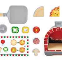 Интерактивен дървен комплект Hape, Пещ за пица с аксесоари, 23 части-FCItL.jpeg