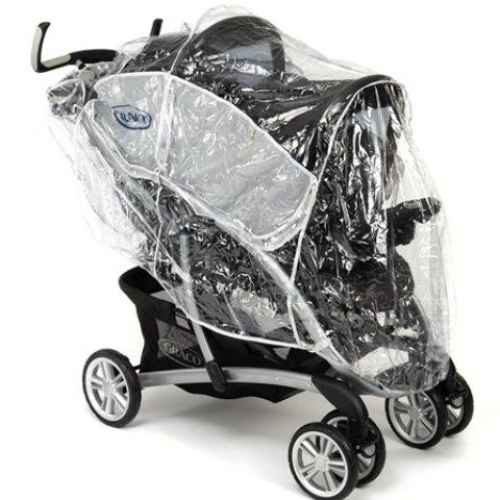 Дъждобран за количка Graco Quatro Tour Duo
