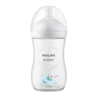 Комплект за бебе Philips AVENT, с 2 бр. шишета за хранене Natural Response 260 мл, 1м+, с биберони без протичане, 2 бр. залъгалки Ultra Air, Октоподи-FGcdb.png